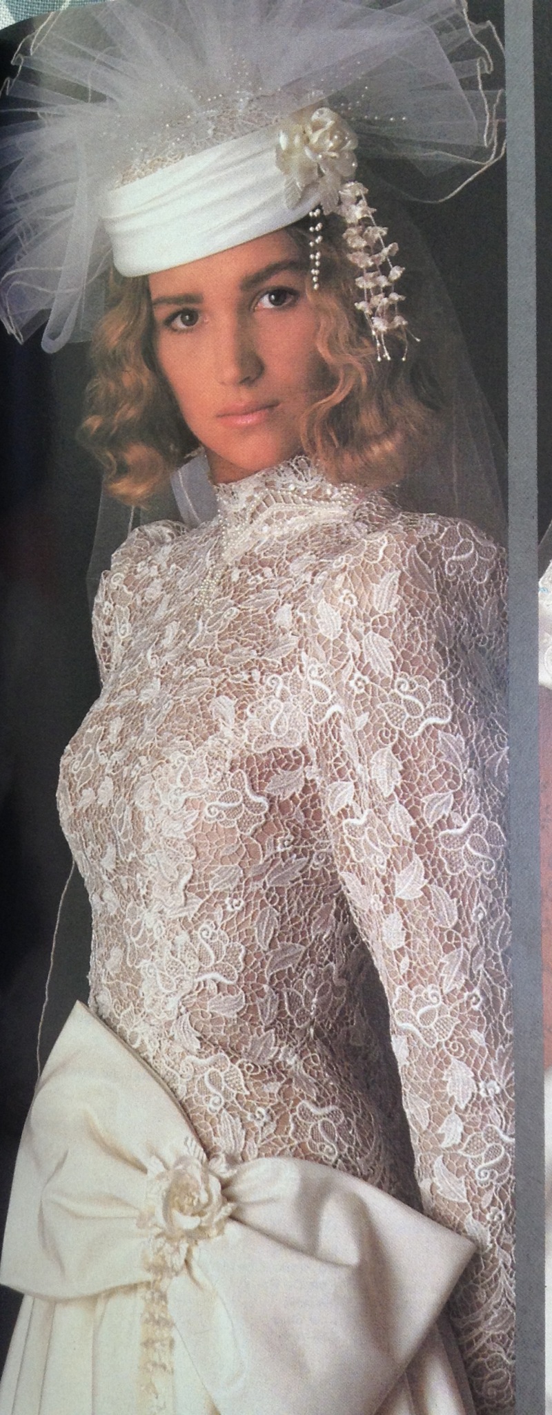 wedding dresses from the 80s