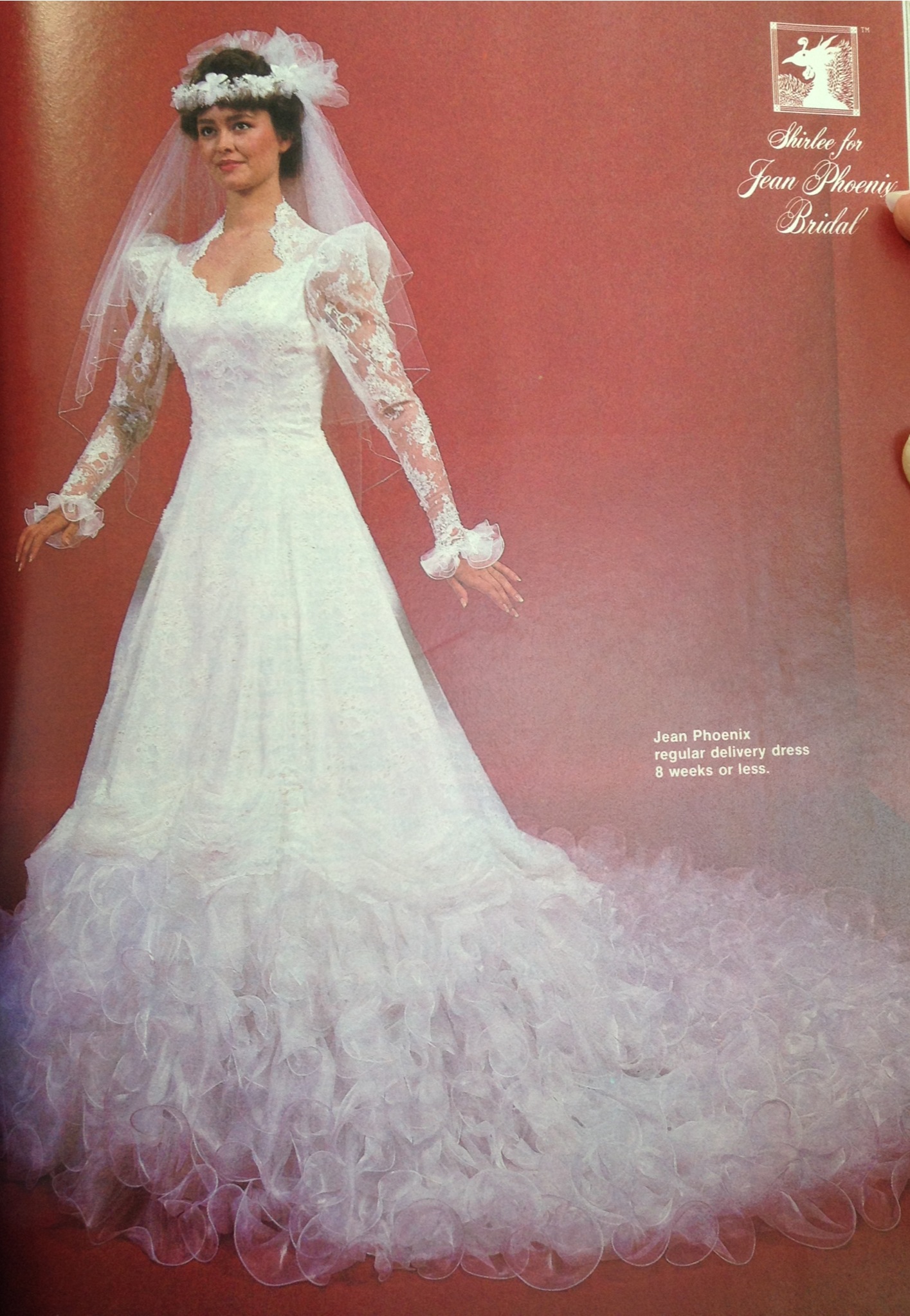 80s inspired wedding dresses
